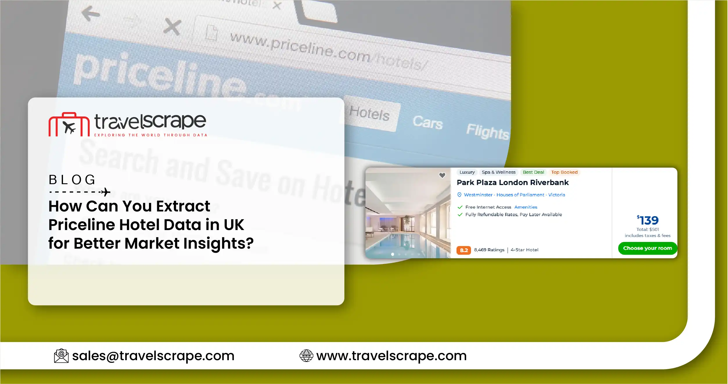 Extract Priceline Hotel Data in UK for Better Market Insights